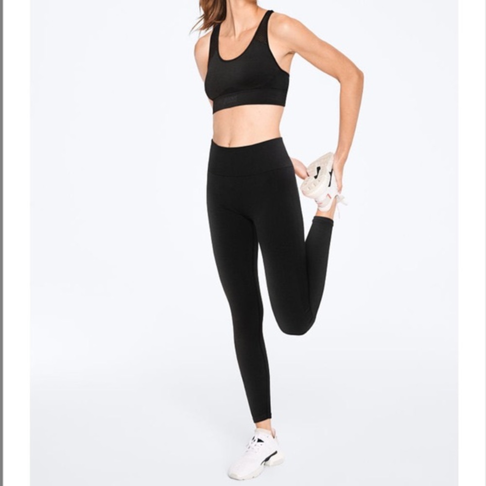 PINK Seamless Legginscw/ Side Pocket